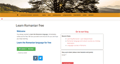 Desktop Screenshot of learn-romanian.com