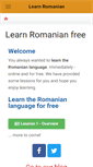 Mobile Screenshot of learn-romanian.com